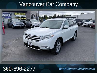 2013 Toyota Highlander AWD Limited! Loaded! 3rd Row! Only 68,000 Miles!  Clean Title! Strong Carfax History! Great Local Servicing! Impressive! - Photo 3 - Vancouver, WA 98665