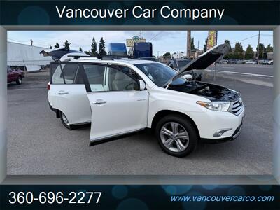 2013 Toyota Highlander AWD Limited! Loaded! 3rd Row! Only 68,000 Miles!  Clean Title! Strong Carfax History! Great Local Servicing! Impressive! - Photo 30 - Vancouver, WA 98665