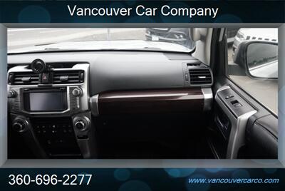 2015 Toyota 4Runner 4x4 Limited! 3rd Row! Loaded! Local! Low Miles!  Clean Title! Good Carfax! Impressive! - Photo 29 - Vancouver, WA 98665