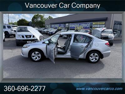 2014 Honda Civic LX! Leather! Only 23,000 Low Miles! Clean Title! Accident Free Carfax Report! Local Car! Rare Find! Great Value! - Photo 10 - Vancouver, WA 98665