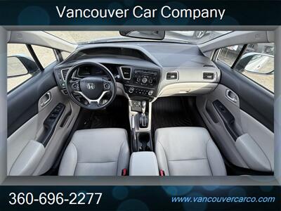 2014 Honda Civic LX! Leather! Only 23,000 Low Miles! Clean Title! Accident Free Carfax Report! Local Car! Rare Find! Great Value! - Photo 24 - Vancouver, WA 98665