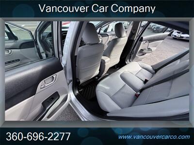 2014 Honda Civic LX! Leather! Only 23,000 Low Miles! Clean Title! Accident Free Carfax Report! Local Car! Rare Find! Great Value! - Photo 14 - Vancouver, WA 98665