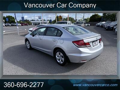 2014 Honda Civic LX! Leather! Only 23,000 Low Miles! Clean Title! Accident Free Carfax Report! Local Car! Rare Find! Great Value! - Photo 4 - Vancouver, WA 98665