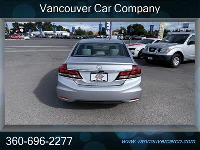 2014 Honda Civic LX! Leather! Only 23,000 Low Miles! Clean Title! Accident Free Carfax Report! Local Car! Rare Find! Great Value! - Photo 5 - Vancouver, WA 98665
