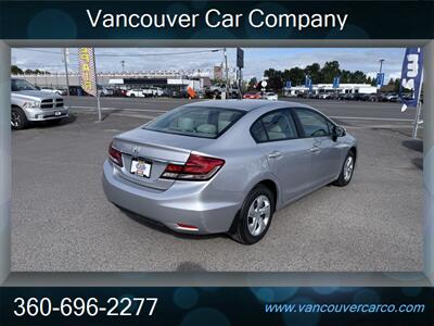 2014 Honda Civic LX! Leather! Only 23,000 Low Miles! Clean Title! Accident Free Carfax Report! Local Car! Rare Find! Great Value! - Photo 6 - Vancouver, WA 98665