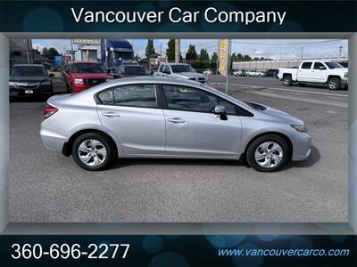 2014 Honda Civic LX! Leather! Only 23,000 Low Miles! Clean Title! Accident Free Carfax Report! Local Car! Rare Find! Great Value! - Photo 7 - Vancouver, WA 98665