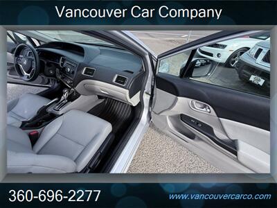 2014 Honda Civic LX! Leather! Only 23,000 Low Miles! Clean Title! Accident Free Carfax Report! Local Car! Rare Find! Great Value! - Photo 16 - Vancouver, WA 98665