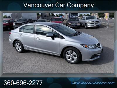 2014 Honda Civic LX! Leather! Only 23,000 Low Miles! Clean Title! Accident Free Carfax Report! Local Car! Rare Find! Great Value! - Photo 8 - Vancouver, WA 98665