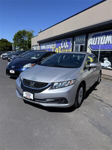 2014 Honda Civic LX! Leather! Only 23,000 Low Miles! Clean Title! Accident Free Carfax Report! Local Car! Rare Find! Great Value! - Photo 2 - Vancouver, WA 98665
