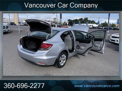 2014 Honda Civic LX! Leather! Only 23,000 Low Miles! Clean Title! Accident Free Carfax Report! Local Car! Rare Find! Great Value! - Photo 29 - Vancouver, WA 98665
