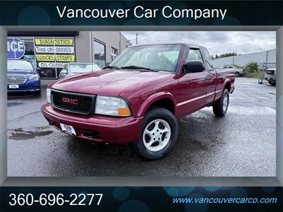 2003 GMC Sonoma SL Extended Cab 4x4! Rare Truck! Low 95,000 Miles! Clean Title! Adult Owned! Popular V6! 3rd Door! Impressive! - Photo 3 - Vancouver, WA 98665