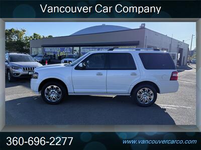 2013 Ford Expedition 4x4 Limited! Local! Leather! Moonroof! Low Miles!  Adult Owned! Clean Title! Great Carfax History! 3rd Row! Impressive! - Photo 1 - Vancouver, WA 98665