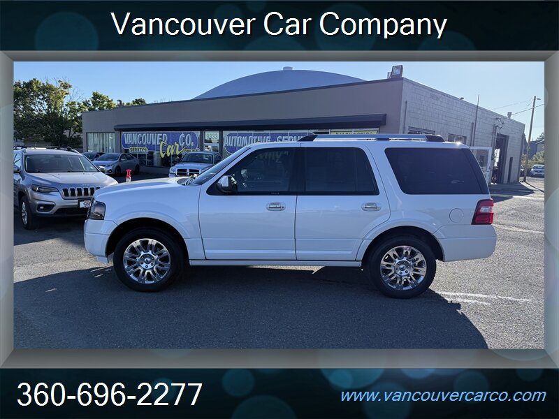 2013 Ford Expedition 4x4 Limited! Local! Leather! Moonroof! Low Miles! Adult Owned! Clean Title! Great Carfax History! 3rd Row! Impressive! - Photo 1 - Vancouver, WA 98665