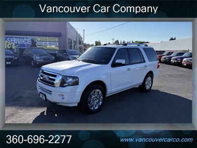 2013 Ford Expedition 4x4 Limited! Local! Leather! Moonroof! Low Miles!  Adult Owned! Clean Title! Great Carfax History! 3rd Row! Impressive! - Photo 2 - Vancouver, WA 98665