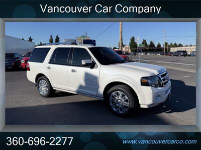 2013 Ford Expedition 4x4 Limited! Local! Leather! Moonroof! Low Miles!  Adult Owned! Clean Title! Great Carfax History! 3rd Row! Impressive! - Photo 7 - Vancouver, WA 98665
