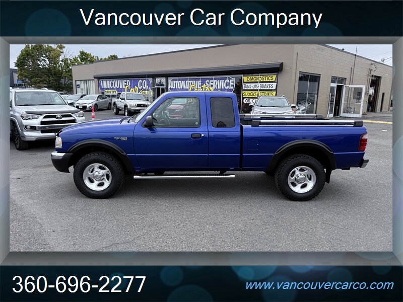 2003 Ford Ranger XLT 4dr SuperCab 4x4! Local Truck! Low Miles!  Clean Title! Good Carfax! Impressive!