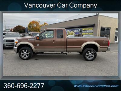 2011 Ford F-350 Super Duty Lariat 4x4! 6.7 Power Stroke! Loaded!  Rare Long Bed! Local Truck! Clean Title! Low Miles! Truck