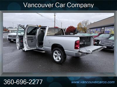2008 Dodge Ram 1500 SLT Quad Cab SB! V-8! Adult Owned! Clean Title! Strong Carfax History w/ Solid Service Records! Great Value! - Photo 29 - Vancouver, WA 98665