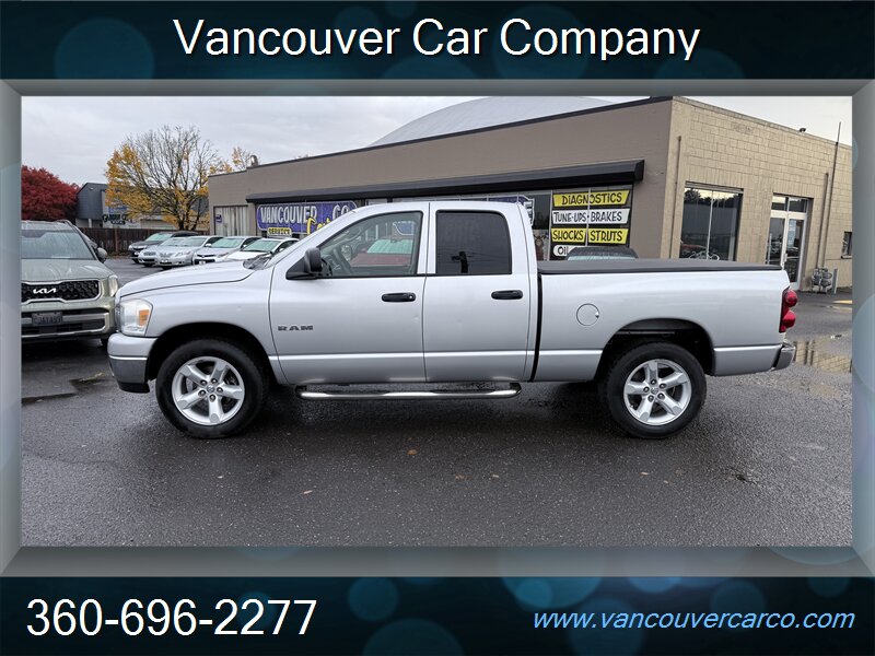 2008 Dodge Ram 1500 SLT Quad Cab SB! V-8! Adult Owned! Clean Title!  Strong Carfax History w/ Solid Service Records! Great Value!