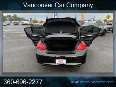 2013 INFINITI G37 X Sedan! Rare Sport Pkg! All Wheel Drive! Clean Title!  Local Car! Fast! Fun! Impressive! - Photo 35 - Vancouver, WA 98665