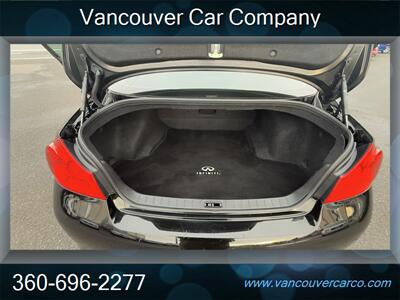 2013 INFINITI G37 X Sedan! Rare Sport Pkg! All Wheel Drive! Clean Title!  Local Car! Fast! Fun! Impressive! - Photo 23 - Vancouver, WA 98665