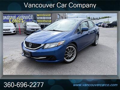 2014 Honda Civic LX 4dr! Automatic! Carfax 1 Owner! Clean Title! Good Carfax w/ Strong Service Records! Great Value! - Photo 3 - Vancouver, WA 98665