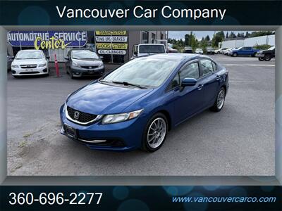 2014 Honda Civic LX 4dr! Automatic! Carfax 1 Owner! Clean Title! Good Carfax w/ Strong Service Records! Great Value! - Photo 2 - Vancouver, WA 98665
