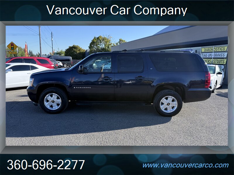 2009 Chevrolet Suburban 4x4 LT! Clean Title! Locally Owned! Low Miles!  3rd Row! Leather! Moonroof! Strong Carfax History! Great Value!
