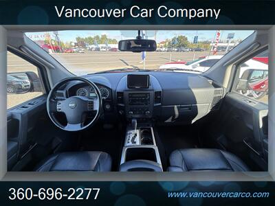 2010 Nissan Titan SE 4x4!  "Old Man Nice " ! Clean Title! 73K Miles!  Pristine Leather! 1 Local Owner! Rare Truck! Impressive! - Photo 20 - Vancouver, WA 98665