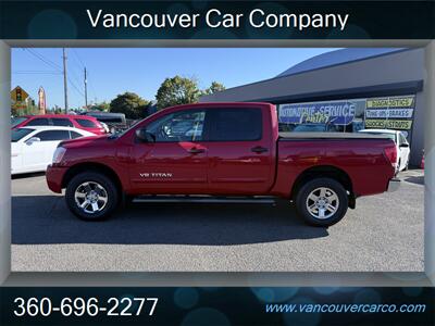 2010 Nissan Titan SE 4x4!  "Old Man Nice " ! Clean Title! 73K Miles!  Pristine Leather! 1 Local Owner! Rare Truck! Impressive! - Photo 1 - Vancouver, WA 98665
