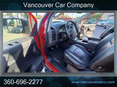 2010 Nissan Titan SE 4x4!  "Old Man Nice " ! Clean Title! 73K Miles!  Pristine Leather! 1 Local Owner! Rare Truck! Impressive! - Photo 13 - Vancouver, WA 98665