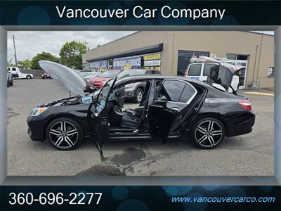 2017 Honda Accord Sport Special Edition! Clean Title! 69,000 Miles!  Local Car! Rated 34mpg Hwy! Beautiful Black on Black! Great Value! Impressive! - Photo 12 - Vancouver, WA 98665