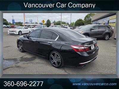 2017 Honda Accord Sport Special Edition! Clean Title! 69,000 Miles!  Local Car! Rated 34mpg Hwy! Beautiful Black on Black! Great Value! Impressive! - Photo 4 - Vancouver, WA 98665