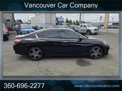2017 Honda Accord Sport Special Edition! Clean Title! 69,000 Miles!  Local Car! Rated 34mpg Hwy! Beautiful Black on Black! Great Value! Impressive! - Photo 7 - Vancouver, WA 98665