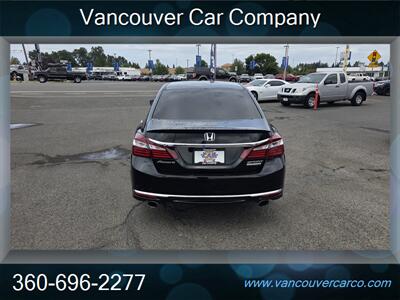 2017 Honda Accord Sport Special Edition! Clean Title! 69,000 Miles!  Local Car! Rated 34mpg Hwy! Beautiful Black on Black! Great Value! Impressive! - Photo 5 - Vancouver, WA 98665