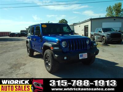 2018 Jeep Wrangler Unlimited Sport   - Photo 1 - Watertown, NY 13601