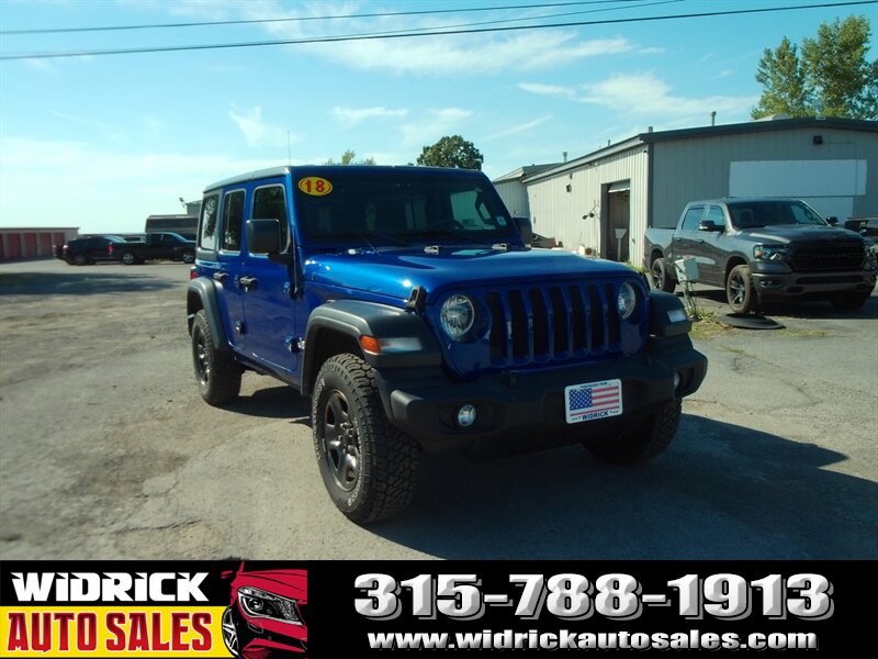 2018 Jeep Wrangler Unlimited Sport - Photo 1 - Watertown, NY 13601