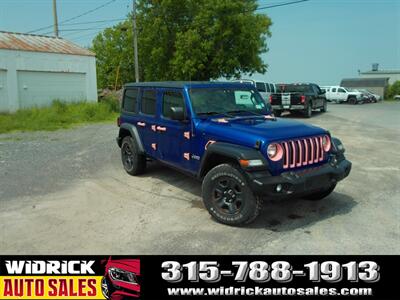 2018 Jeep Wrangler Unlimited Sport   - Photo 1 - Watertown, NY 13601
