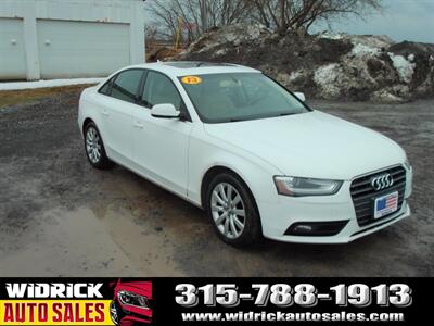 2013 Audi A4 2.0T Premium quattro  