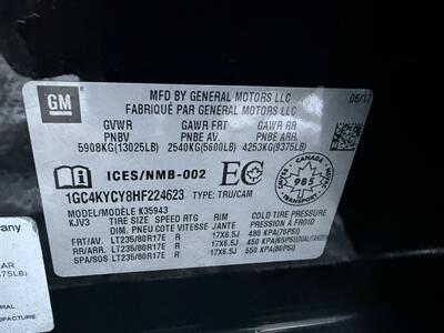 2017 Chevrolet Silverado 3500 WT Crew Cab DRW  4WD Duramax - Photo 38 - Flushing, MI 48433