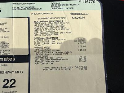 2009 Ford Mustang GT Premium Convertible - Photo 36 - Flushing, MI 48433