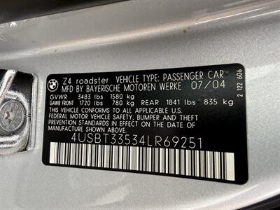 2004 BMW Z4 2.5i Roadster - Photo 34 - Flushing, MI 48433
