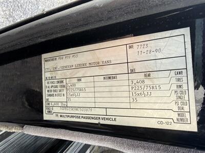 1991 GMC Vandura G2500 Geneva Conversion - Photo 50 - Flushing, MI 48433