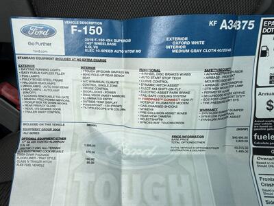 2019 Ford F-150 XLT 5.0 V8 4X4 - Photo 25 - Flushing, MI 48433