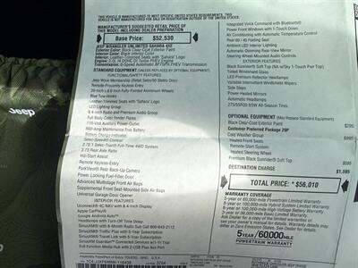2022 Jeep Wrangler Unlimited Sahara 4xe   - Photo 29 - Flushing, MI 48433