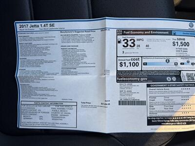 2017 Volkswagen Jetta 1.4T SE  5-Speed Manual - Photo 33 - Flushing, MI 48433