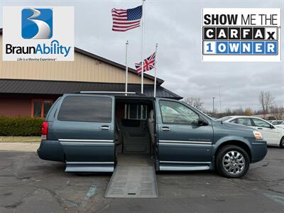 2007 Buick Terraza CXL  Braun Mobility Van