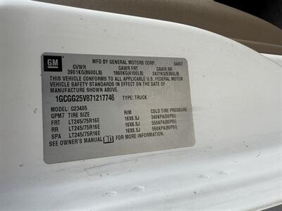 2007 Chevrolet Express 2500   - Photo 20 - Flushing, MI 48433