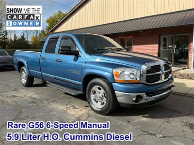 2006 Dodge Ram 3500 SLT Quad Cab  Cummins 6-Speed Manual Truck