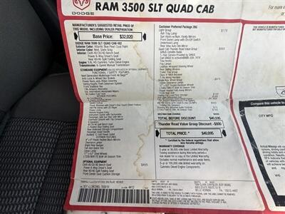 2006 Dodge Ram 3500 SLT Quad Cab  Cummins 6-Speed Manual - Photo 23 - Flushing, MI 48433